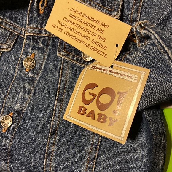 Toddler Western denim jacket. New with tags. - Picture 5 of 7